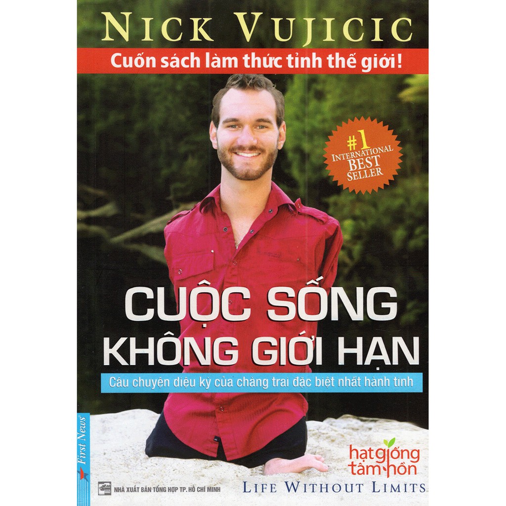 Sách - Nick Vujicic - Cuộc Sống Không Giới Hạn Tặng Post Card Danh Ngôn