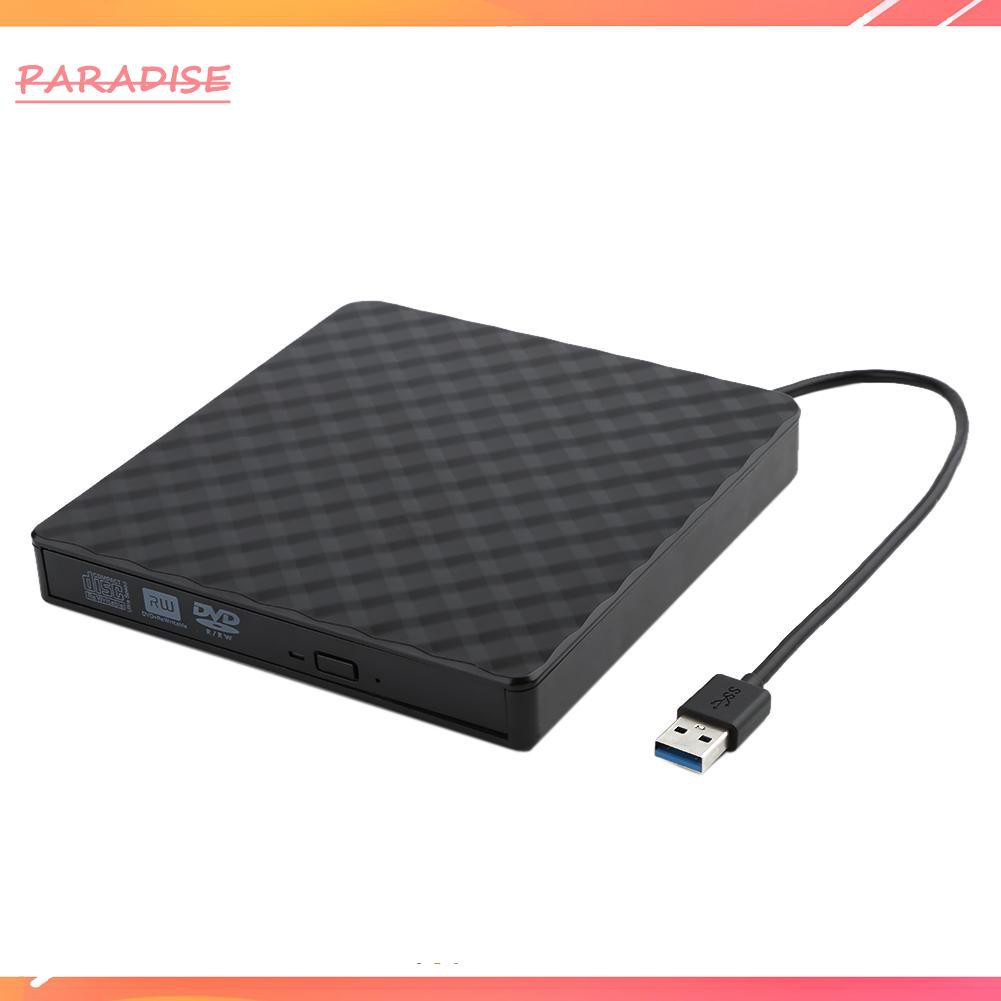 Paradise1 USB 3.0 External DVD Burner Writer Recorder DVD RW Optical Drive ROM Player