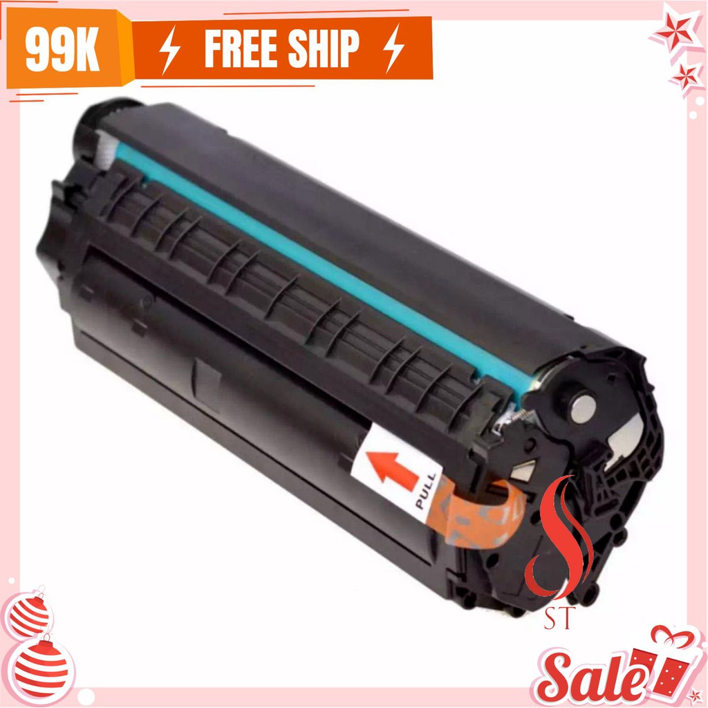 [RẺ VÔ ĐỊCH] HỘP MỰC MÁY IN CANON 2900 ❤️FREESHIP❤️ CARTRIDGE 12A CÓ SẴN LỖ ĐỔ MỰC