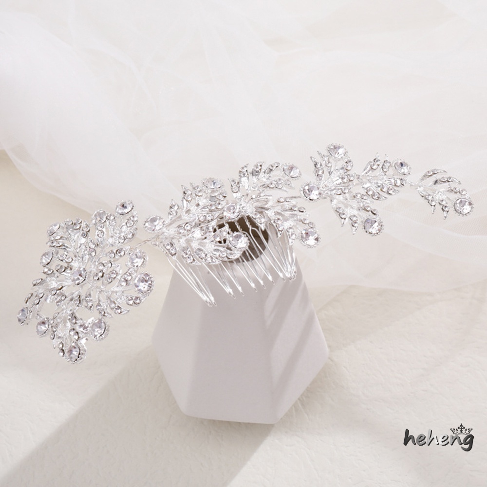 Lược Chải Tóc 15 Răng Bằng Hợp Kim Không Gây Dị Ứng Họa Tiết Hoa Dùng Làm Quà Tặng Valentine