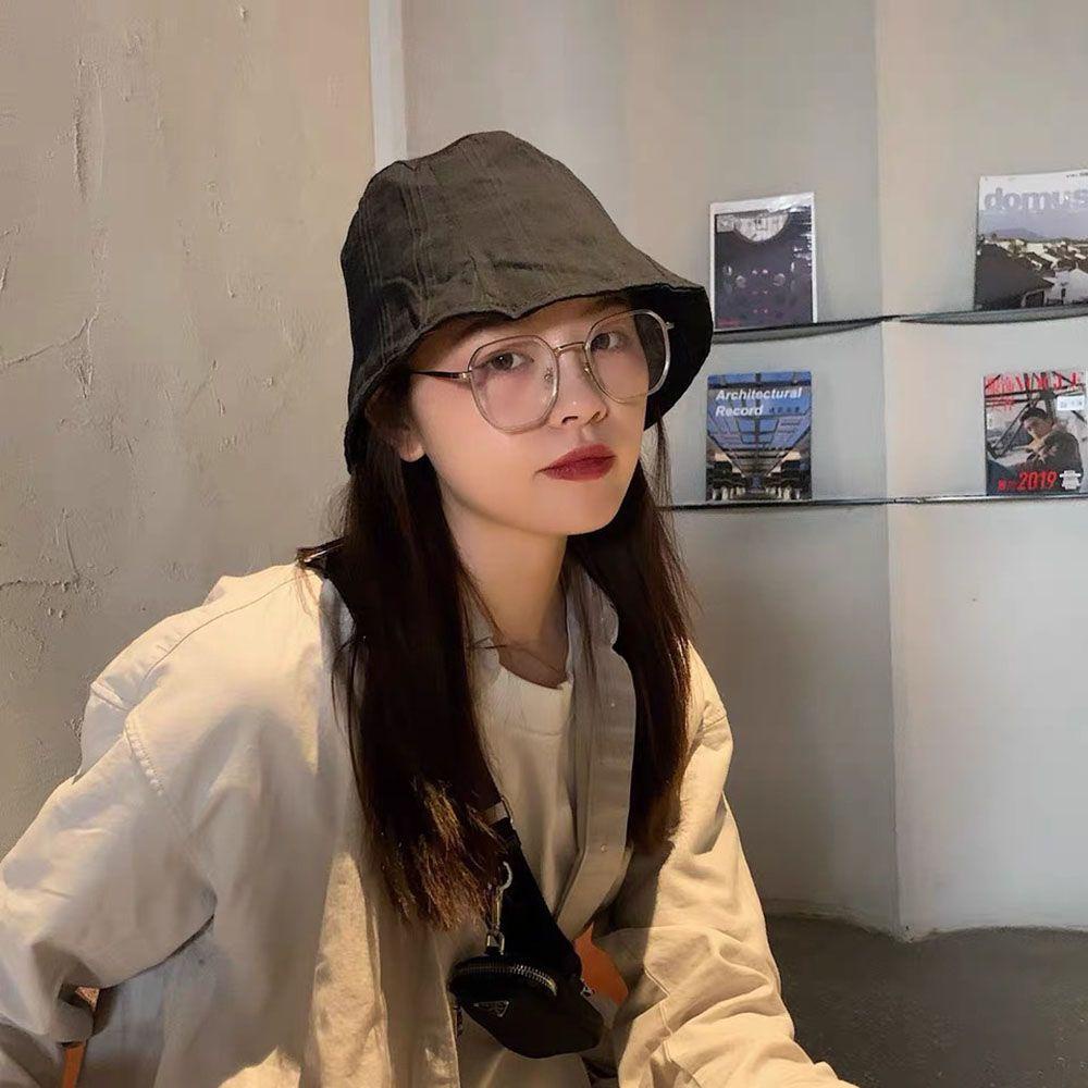 Nón Tai Bèo Panama Mềm Thoáng Khí Họa Tiết Sọc Thời Trang Mùa Hè