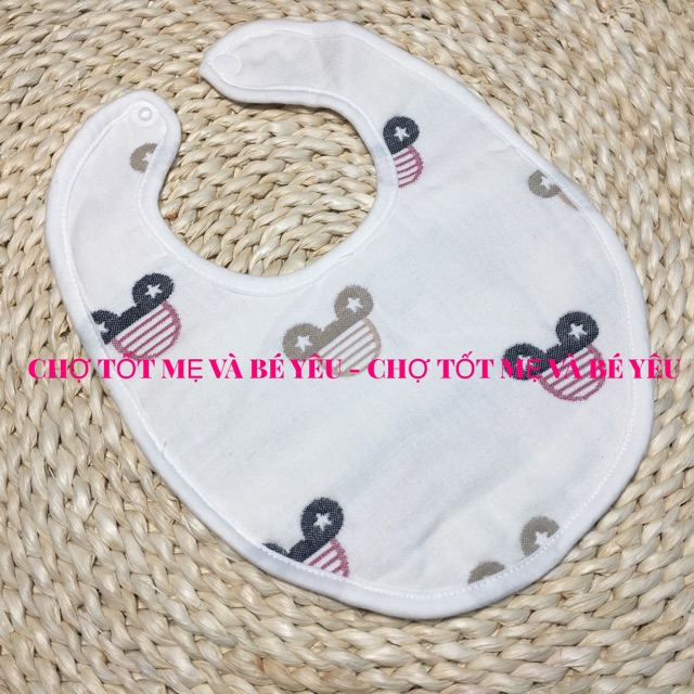 [CAO CẤP] YẾM ĂN DẶM YẾM XÔ SỢI TRE CHO BÉ 26X20CM