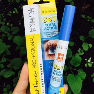 Dưỡng mi #eveline 8in1 kích thích mọc dài và dày mi