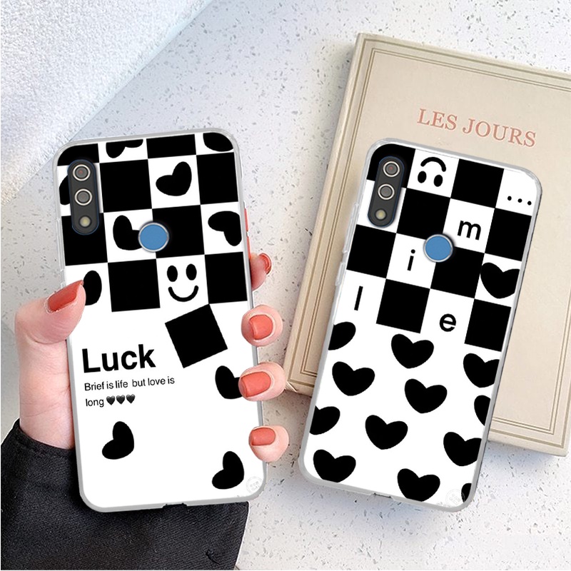 Ốp lưng Vsmart Star / Star 3 / Star 4 / Star3 / Star4 trái tim họa tiết caro, mikey họa tiết beabrick kaws cute