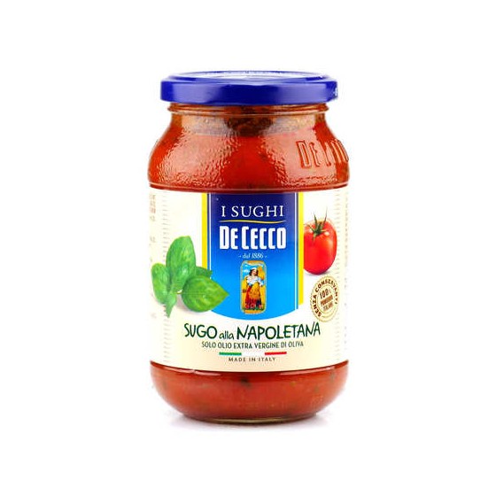 NƯỚC SỐT CÀ VÀ RAU CỦ NAPOLETANA DE CECCO 400G