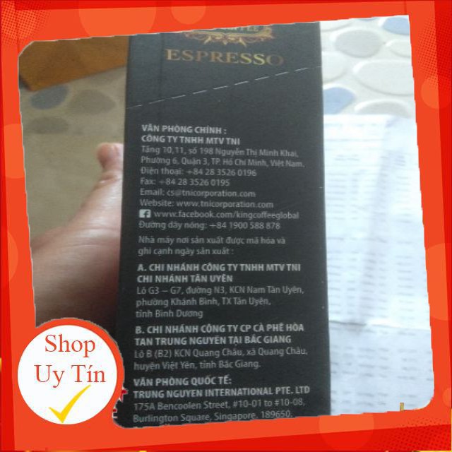 [Siêu Rẻ] Espresso- cafe hoà tan, Cà phê đen hòa tan King Coffee Espresso _ Hộp 15 stick, king espresso | BigBuy360 - bigbuy360.vn