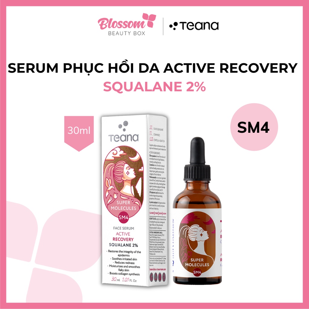 Serum phục hồi da SM4 Active Recovery SQUALANE 2%