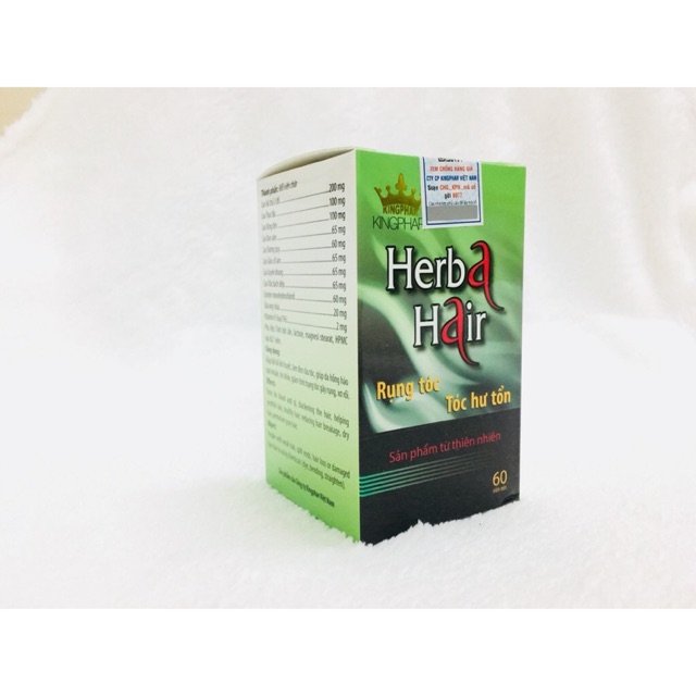 Herba Hair_Giảm rụng tóc, giúp tóc nhanh mọc và chắc khỏe