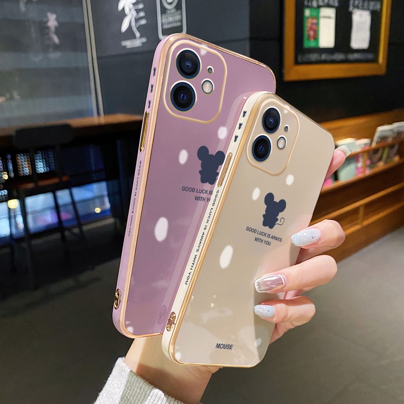Ốp Điện Thoại Mềm Chống Sốc Viền Mạ Đơn Giản Cho TECNO POVA 2