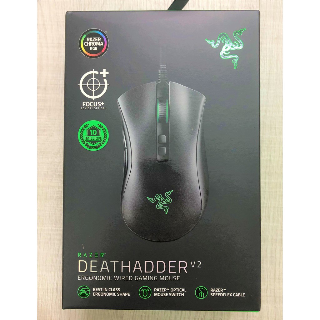 Chuột game Razer DeathAdder V2 (mới 100%) hàng chính hãng