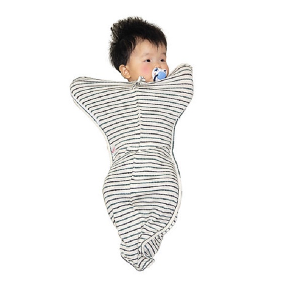 Nhộng Chũn Cho Bé Ngủ ngon không giật mình chất liệu cotton co giãn 4 chiều cho bé từ (3-9kg)