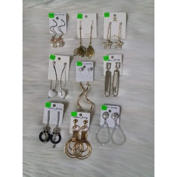 Xả kho hoa tai thái giá hạt dẻ mẫu ngẫu nhiên