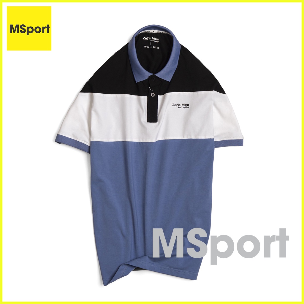 Áo Thun Nam Tay Ngắn Có Cổ Phối 3 Màu Đẹp, Đang Hót Hiện Nay, Chất Vải Cotton Mềm Mịn, Mặc Mát, Co Giãn 4 Chiều | BigBuy360 - bigbuy360.vn