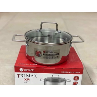 Nồi inox liền khối elmich trimax xr el-3841 size 20cm