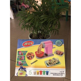 Bộ đồ chơi đất nặn làm bún cho bé