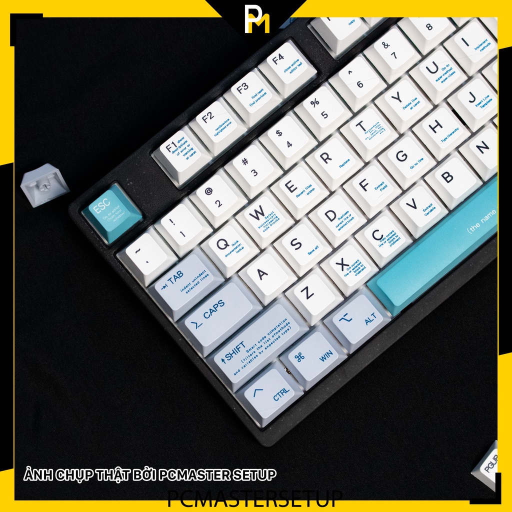 Keycap pbt Code 404 cherry profile nút thay cho bàn phím cơ