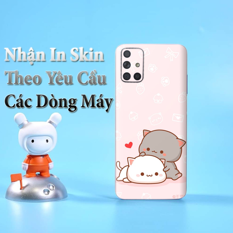 Miếng Dán Skin Điện Thoại In Hình Mèo Béo 2 Cho Ip 6/ 7/ 8/ X/ XS/ 11/ 11 Pro Max Và Các Dòng Máy Android
