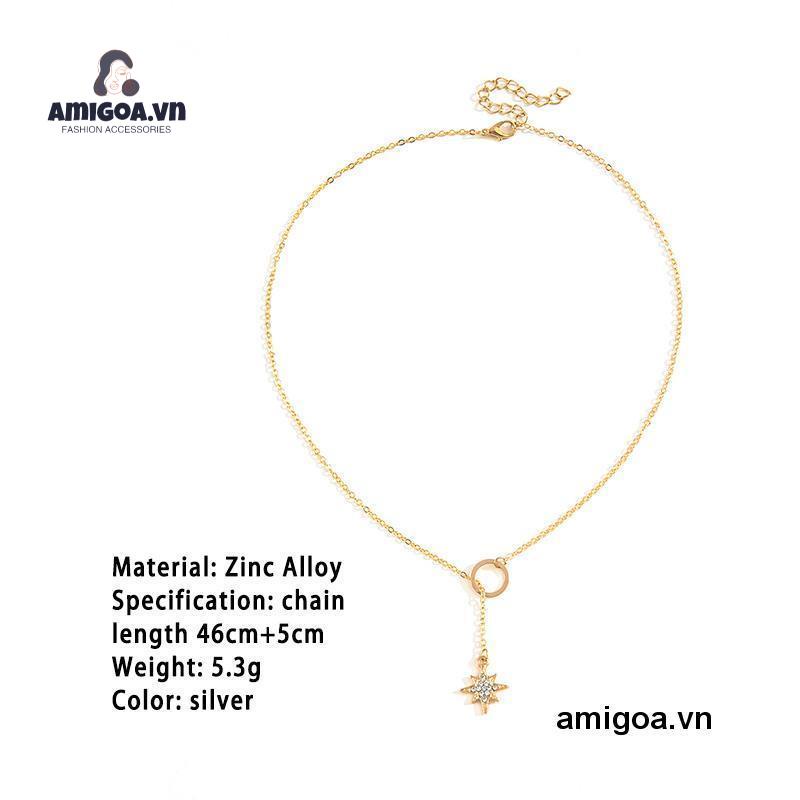 ✨✨Vòng cổ Kim Loại Mặt Hình Ngôi Sao Thời Trang