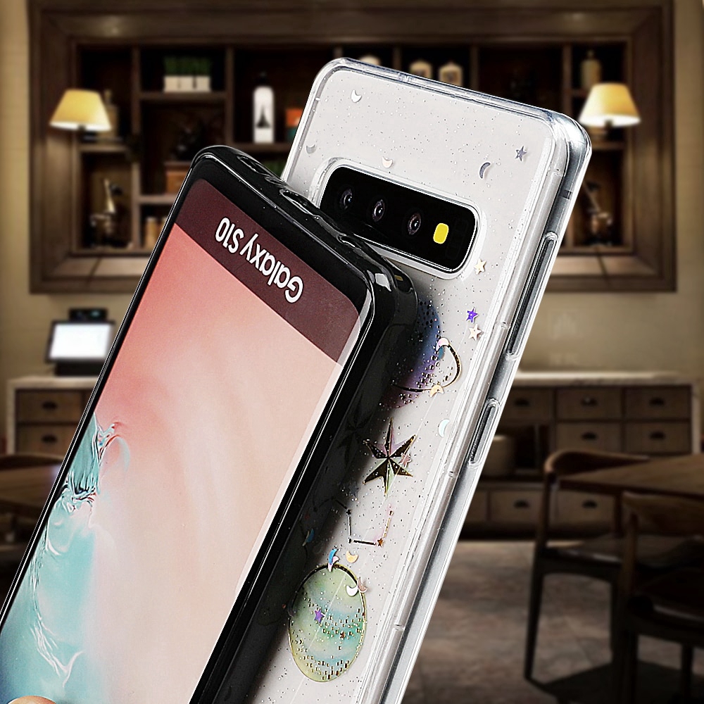 Ốp điện thoại lấp lánh dành cho Samsung Galaxy S8 S9 S10 Plus Note 8 9 10 | BigBuy360 - bigbuy360.vn