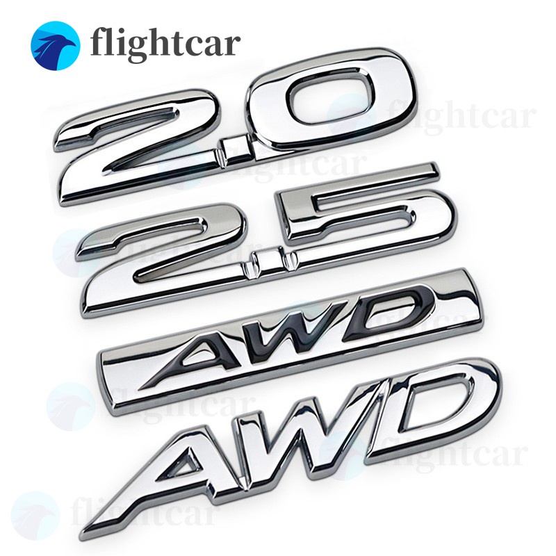 Logo Kim Loại 3D Dán Trang Trí Xe Hơi 2.0 2.5 AWD Mazda CX4 CX5 CX7 CX9
