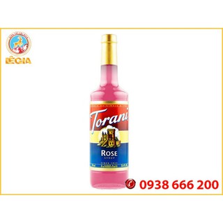 Siro torani hoa hồng 750ml - torani rose syrup