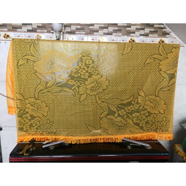 Tấm phủ/che/đậy tivi chất liệu ren kích thước 32inch