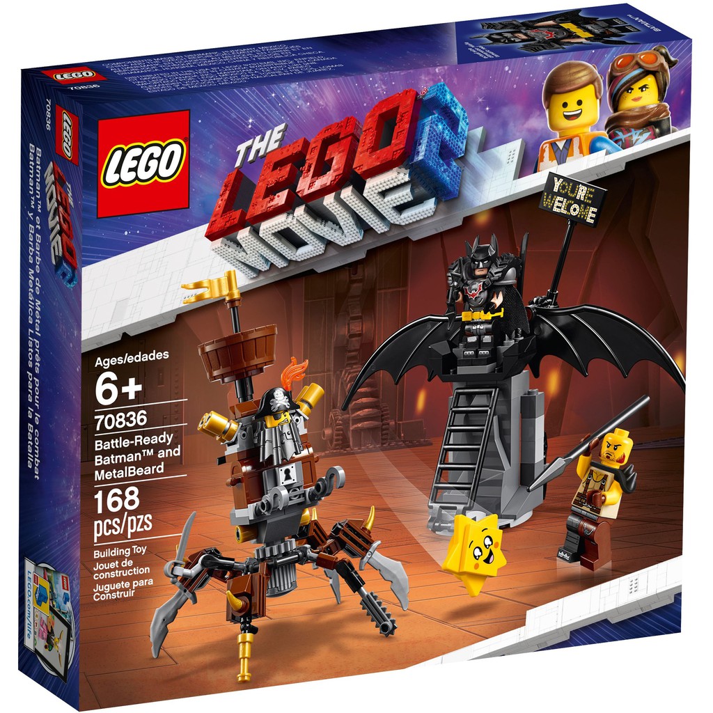 LEGO 70836 The LEGO Movie 2 - Cuộc Đối Đầu Của Batman Và MetalBeard