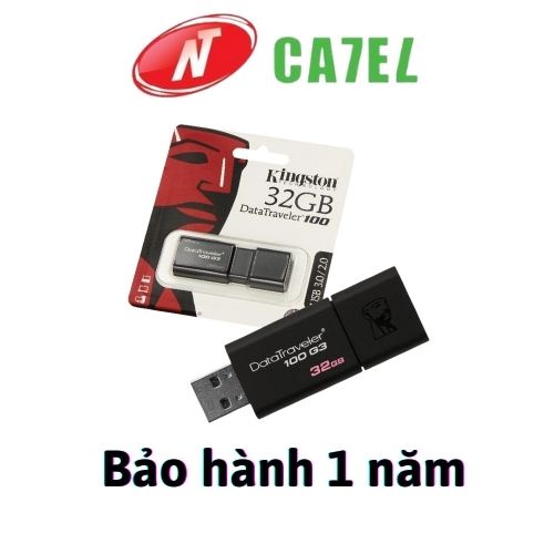 USB 32GB/64GB/128GB 3.0 Data Traveler 100 G3  chính hãng