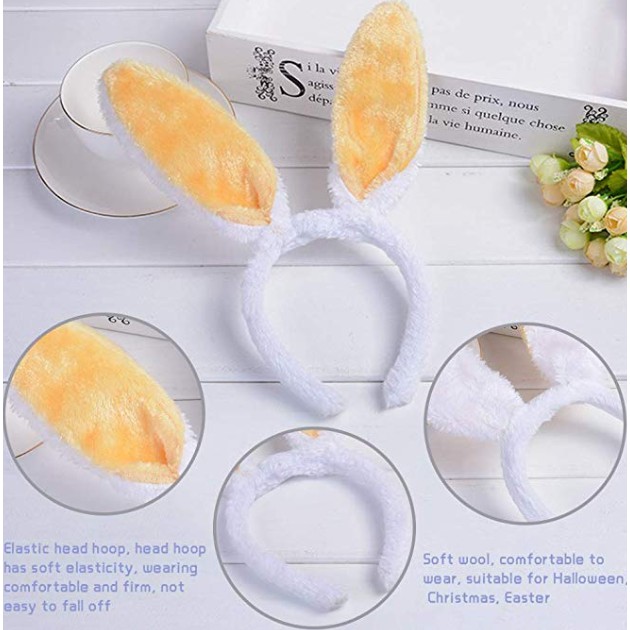 Băng Đô Tai Thỏ Xinh Xắn Cho Nữ