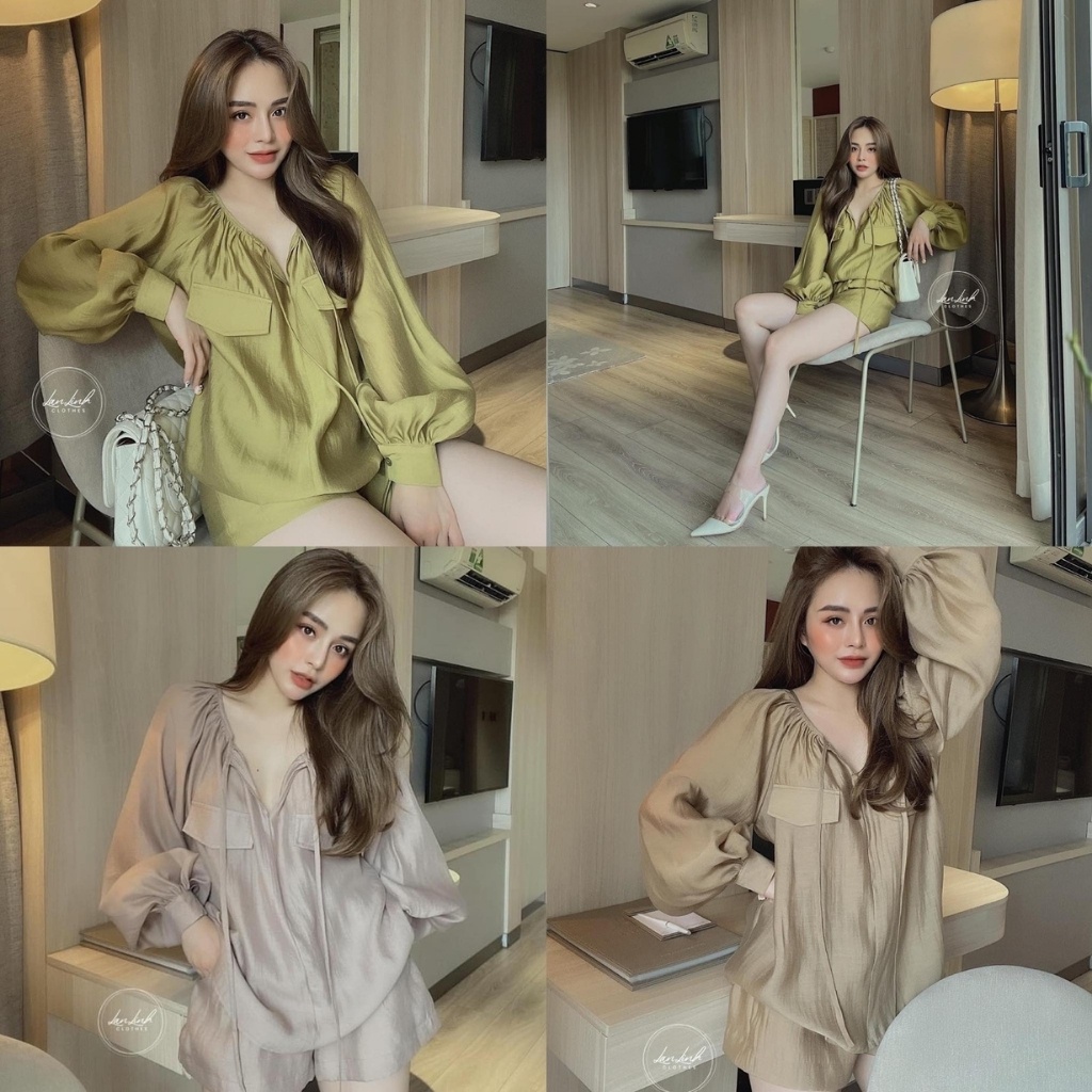 Set tơ nhật nhũ htk LanlinhClothes