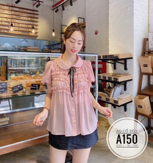 Bigsize Áo cổ bèo A150