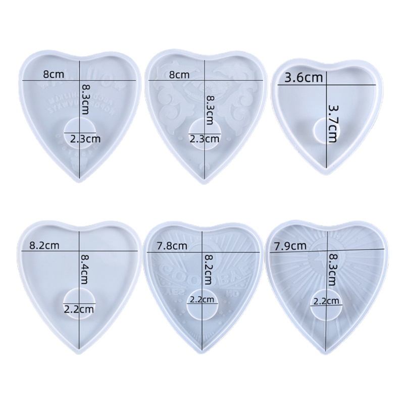 Khuôn Bằng Silicone Dùng Làm Tấm Nhựa Epoxy Resin Đồ Thủ Công DIY