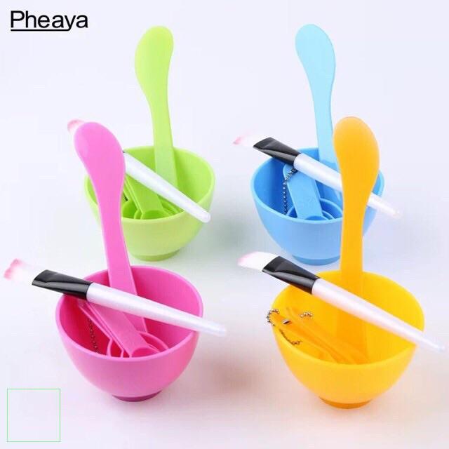 Bộ bát trộn mặt nạ 6 chi tiết