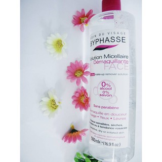 Nước Tẩy Trang Byphasse Solution Micerallaire Face 500ml