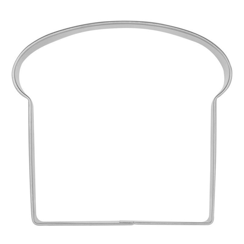 Khuôn Cắt Bánh Quy Hình Bánh Mì Nướng Được Làm Từ Thép Không Gỉ