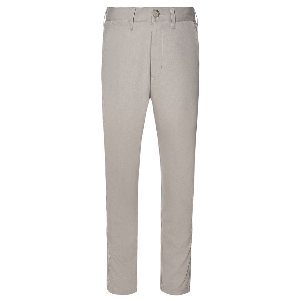 Quần kaki nam Milvus màu xám ghi MVPN014MKKGY03