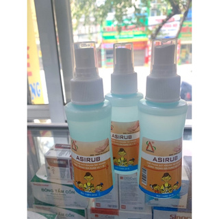 [Dạng Xịt] Nước sát khuẩn tay Asirub 100ml