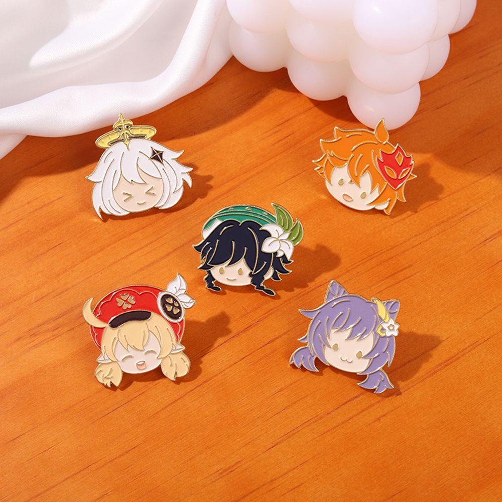 Ghim Cài Áo Họa Tiết Hoạt Hình Anime Độc Đáo