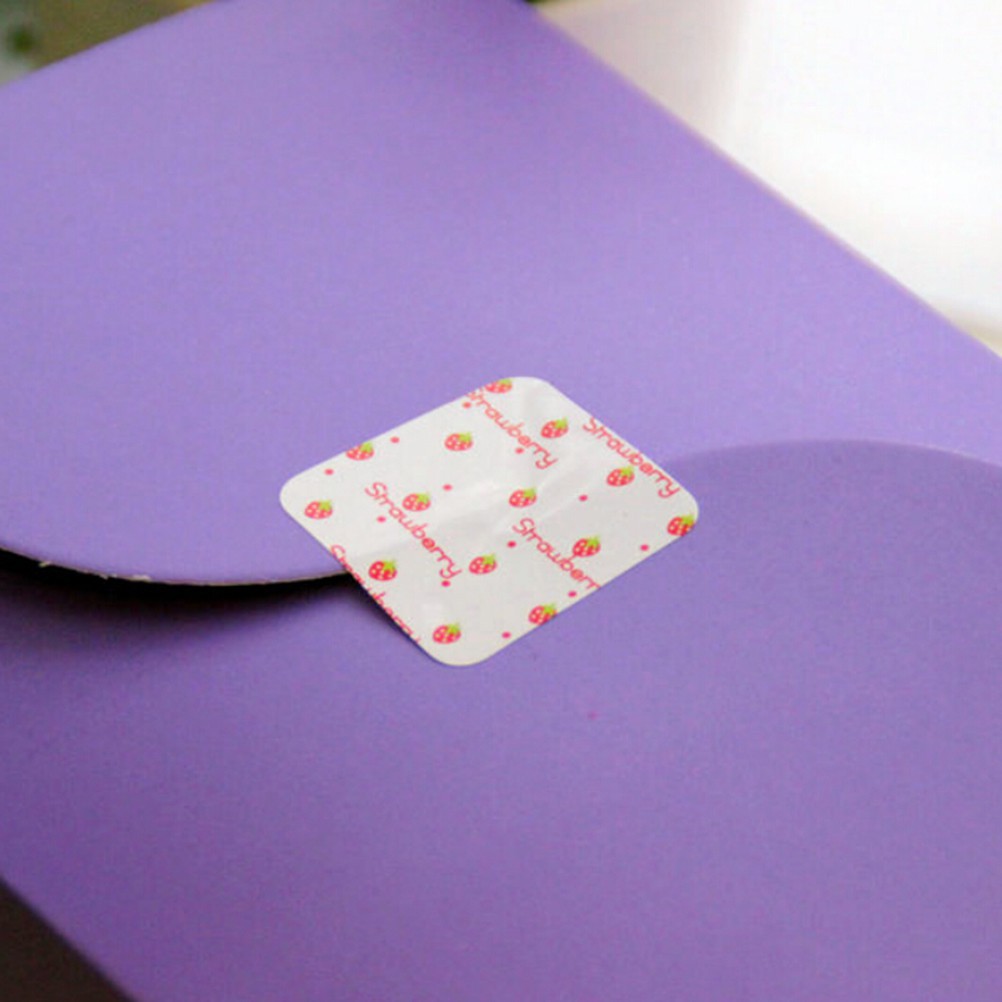 Bộ 24 Sticker Dán Trang Trí Sổ Tay Hình Trái Dâu