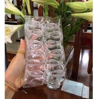 Vỉ 12 Kẹp Càng Cua Trong Suốt Loại Bền Không Gãy