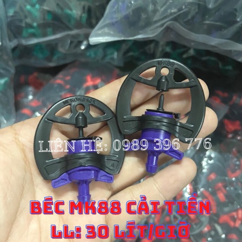 Béc tưới MK88 cải tiến - Lưu lượng 30 -150 lít/giờ - 100 cái