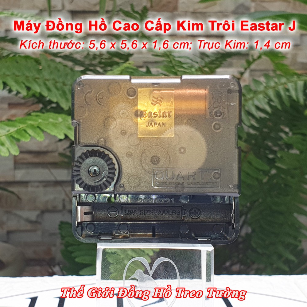 Máy Đồng Hồ KIM TRÔI Cao Cấp EASTAR NHẬT – Bộ Kim Tự Chọn  – Tặng Pin Maxell