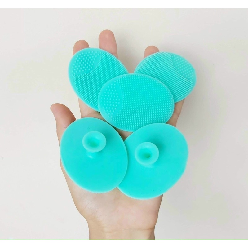 Miếng rửa mặt sillicon tẩy tế bào chết nhẹ nhàng cho da