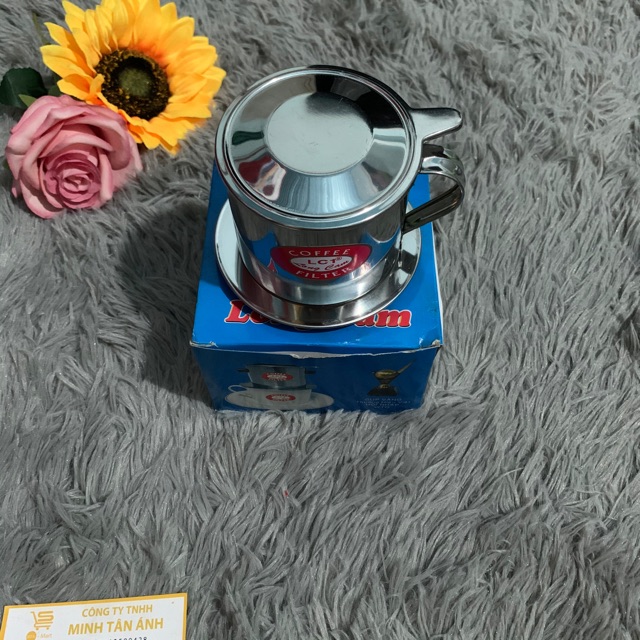 Phin pha cafe inox 8 【Phin inox 8 hộp xanh】