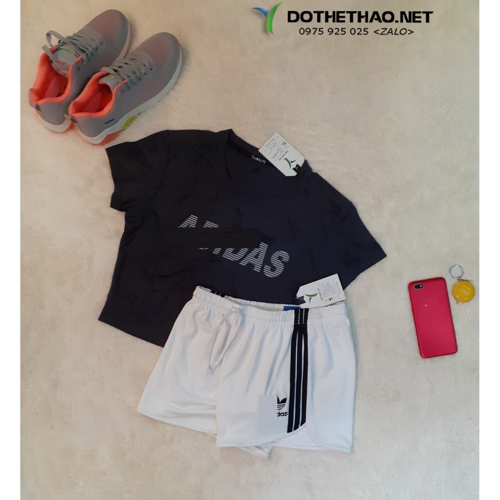 quần áo croptop thể thao nữ tập, đồ tập thể thao nữ, đồ bộ chơi tennis nữ