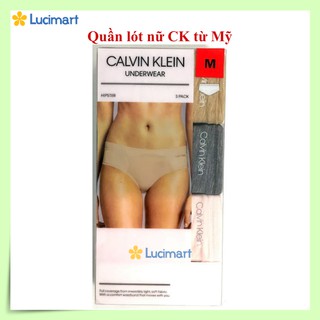 Set 3 quần lót nữ CK Calvin Klein [Hàng Mỹ]