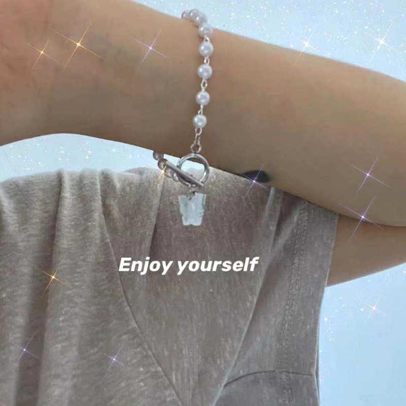 Vòng Tay Choker Thiết Kế Chuỗi Hạt Ngọc Trai Phong Cách Baroque