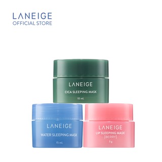 [HB GIFT] Bộ 3 mặt nạ ngủ LANEIGE Good Night Kit 3 items