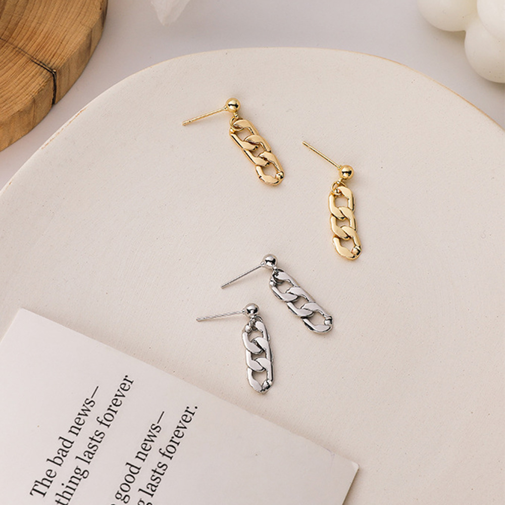 Đôi khuyên tai hợp kim phong cách Bohemia đơn giản sang trọng dành cho nữ