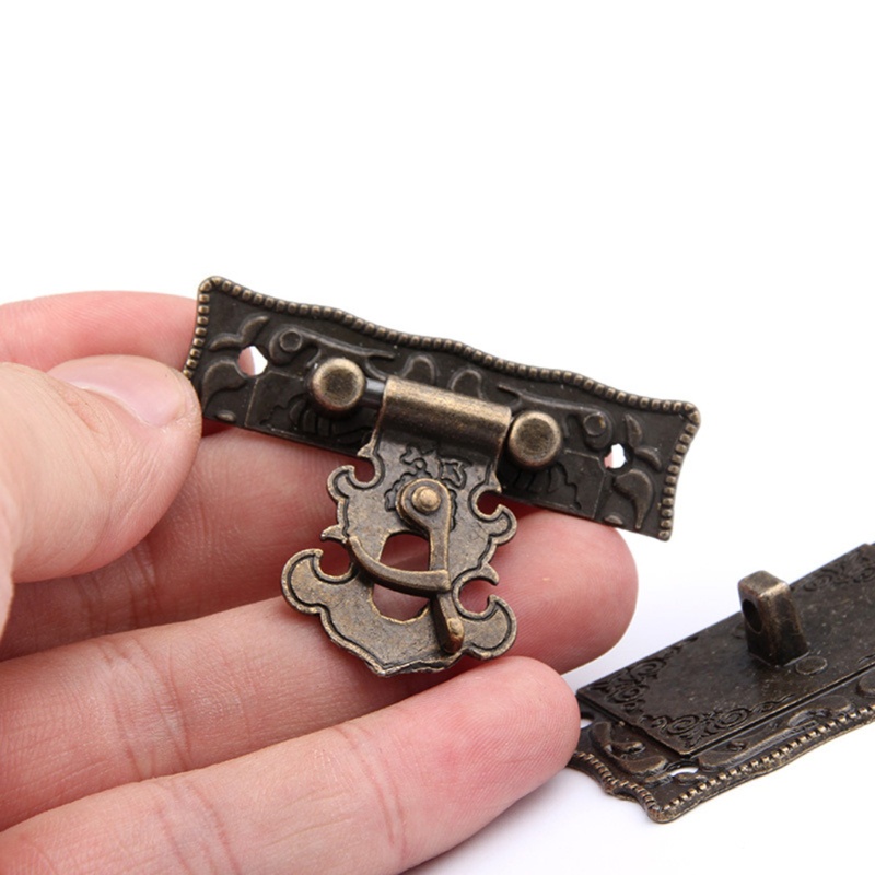 Khóa Hộp Trang Sức Bằng Hợp Kim Kẽm Dễ Lắp Đặt Tiện Dụng